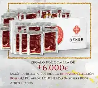 Bellota - jamón de 100% ibérico