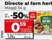 Dia Maggi - directo al horno hierbas 34 g oferta