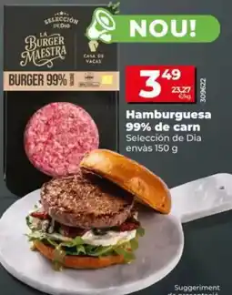 Dia Selección de dia - hamburguesa 99% de carne envase 150 g oferta