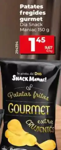 Dia Dia snack maniac - patatas fritas gourmet 150 g oferta