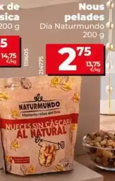Dia Dia naturmundo - nueces peladas 200 g oferta
