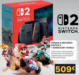 Dynos Informática Nintendo - switch 2 + mario kart world oferta