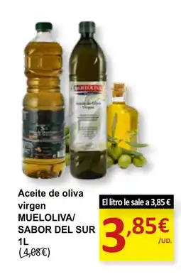 SPAR MUELOLIVA/ SABOR DEL SUR Aceite de oliva virgen oferta