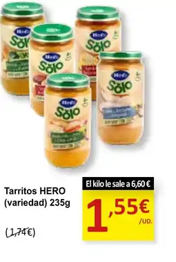 SPAR HERO Tarritos oferta