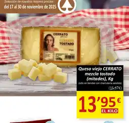 SPAR CERRATO Queso viejo mezcla tostado oferta