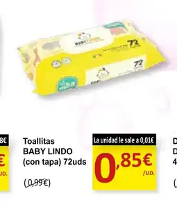 SPAR BABY LINDO Toallitas oferta