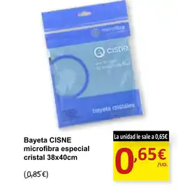 SPAR CISNE Bayeta microfibra especial oferta