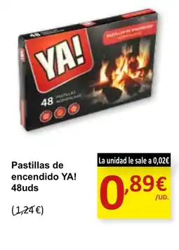SPAR YA Pastillas de encendido oferta