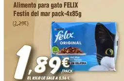 SPAR FELIX Alimento para gato Festín del mar oferta