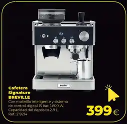 Makro BREVILLE Cafetera Signature oferta