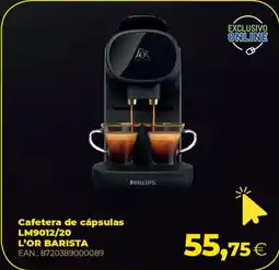 Makro PHILIPS Cafetera de cápsulas l'or barista oferta