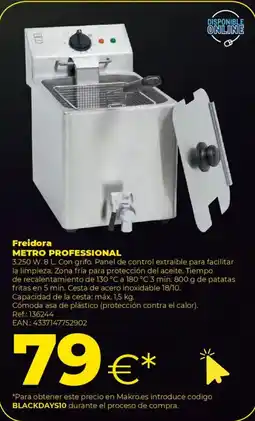 Makro METRO PROFESSIONAL Freidora oferta