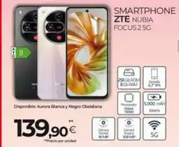 Tien 21 ZTE Smartphone nubia focus 25g oferta