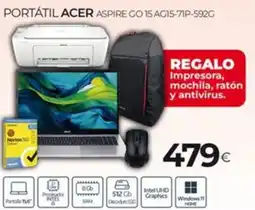 Tien 21 ACER Portátil aspire go 15 ag15-71p-5920 oferta