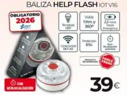 Tien 21 HELP FLASH Baliza iotv16 oferta