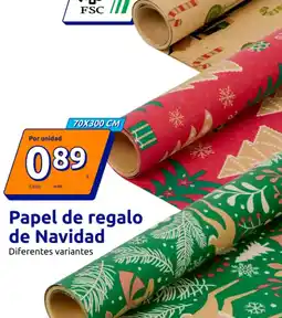 Action Papel de regalo de Navidad oferta