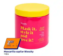 Action BLOSSITY Mascarilla capilar oferta