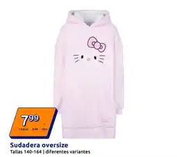 Action Sudadera oversize oferta