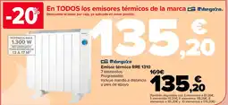 Carrefour Emisor térmico RRE 1310 oferta
