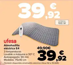 Carrefour SOLAC Almohadilla eléctrica E4 oferta