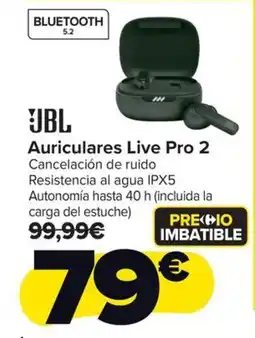 Carrefour JBL Auriculares Live Pro 2 oferta