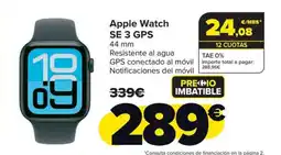 Carrefour Apple Watch SE 3 GPS oferta