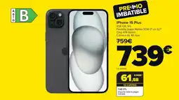 Carrefour iPhone 15 Plus oferta