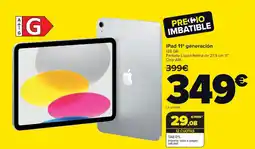 Carrefour iPad 11ª generación oferta