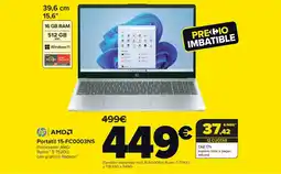 Carrefour Portátil 15-FC0003NS oferta