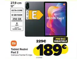 Carrefour XIAOMI Tablet Redmi Pad 2 oferta