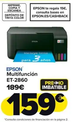 Carrefour EPSON Multifunción ET-2860 oferta