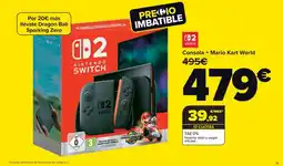 Carrefour Consola + Mario Kart World oferta
