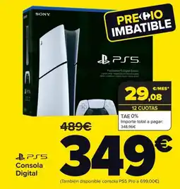 Carrefour PS5 Consola Digital oferta