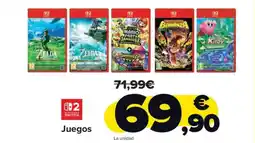 Carrefour Juegos oferta