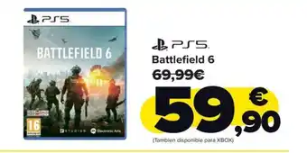 Carrefour PS5 Battlefield 6 oferta