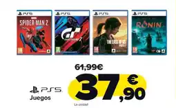 Carrefour PS5 Juegos oferta
