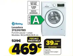 Carrefour BALAY Lavadora 3TS3107BD oferta