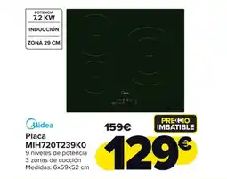 Carrefour MIDEA Placa MIH720T239KO oferta