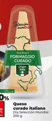 Dia Dia seleccion mundial - queso curado italiano oferta