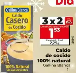 Dia Gallina blanca - caldo de cocido 100% natural 1 l oferta