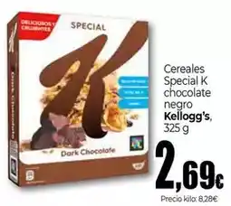 Unide Market Kellogg's - cereales special k chocolate negro oferta