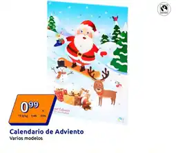 Action Calendario de Adviento oferta