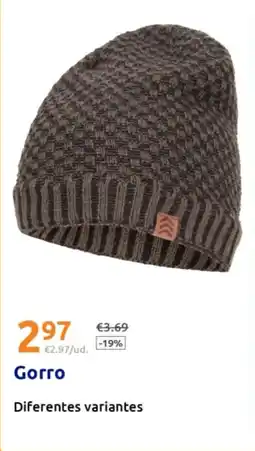Action Gorro oferta