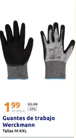 Action WERCKMANN Guantes de trabajo oferta