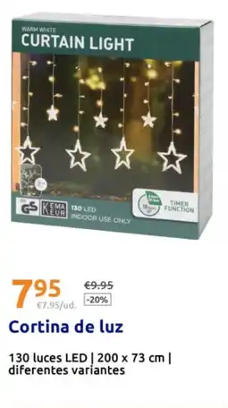 Action Cortina de luz oferta