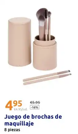 Action Juego de brochas de maquillaje oferta