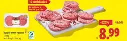 Lidl Burger meat vacuno oferta