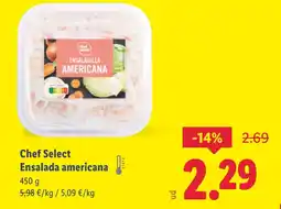 Lidl Chef Select Ensalada americana oferta