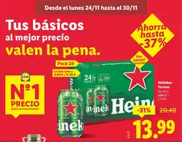 Lidl HEINEKEN Cerveza oferta