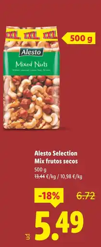 Lidl ALESTO Selection Mix frutos secos oferta
